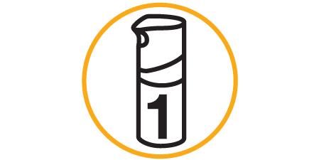 Single bottle icon

